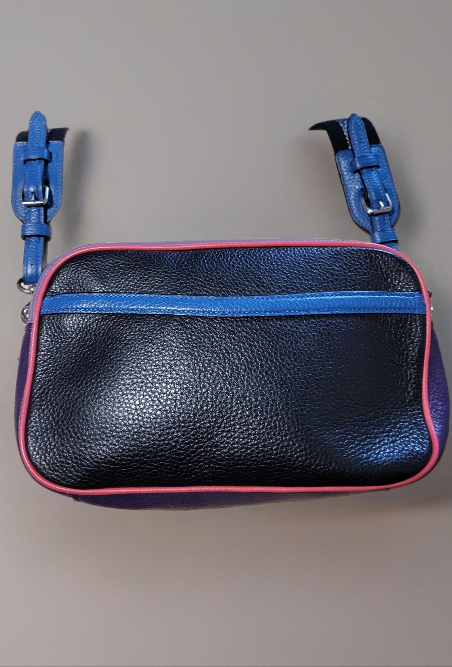 COACH Colorblock JESS Bag. Black, Blue.  Pink , And Purple. - Picture 2 of 11